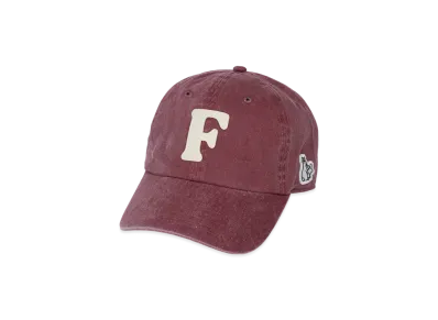 FR2 F Logo Garment Dye Cap "Burgundy"