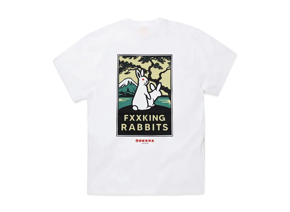 FR2 Crazy Rabbit Japan T-shirt "White"