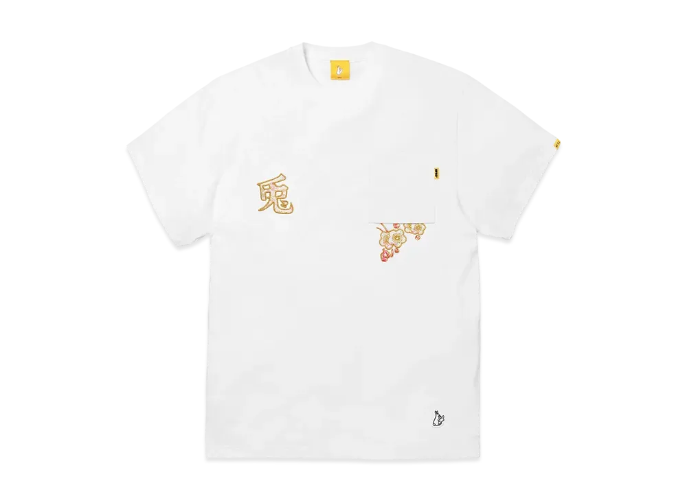 FR2 Reverse Pocket Sakura T-Shirt "White"