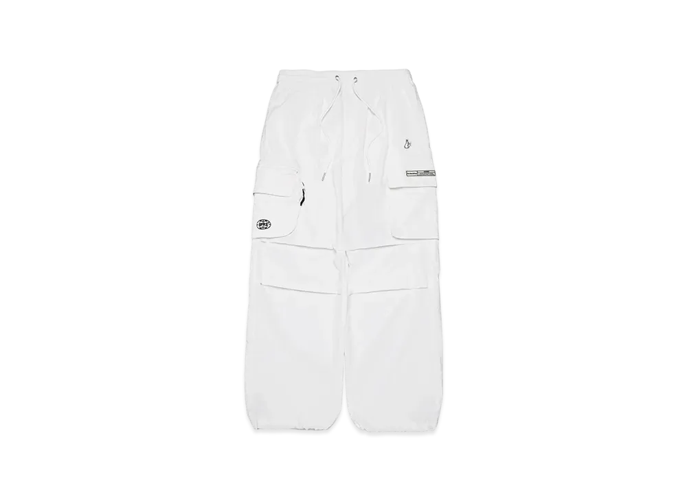 FR2 Washer Ripstop Wide Cargo Pants "White"