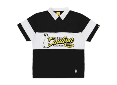 FR2 Caution Rabbit Classic Rugby Shirt "Black"