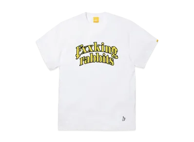 FR2 Fxxking Rabbits Arch Logo T-Shirt "White"