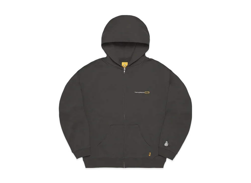 FR2 Relux Zip Up Hoodie "Charcoal Gray"