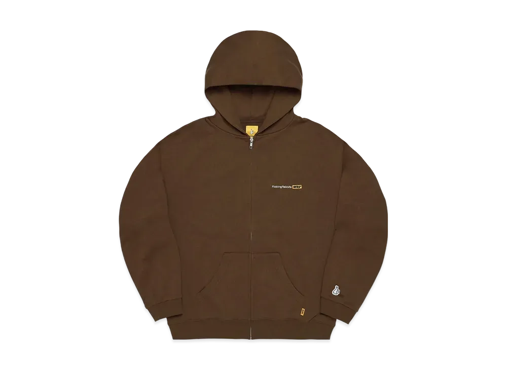 FR2 Relux Zip Up Hoodie "Brown"