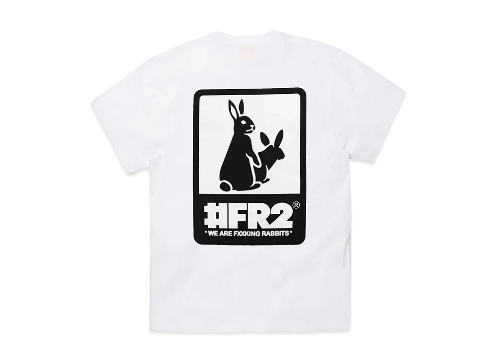 FR2 Fxxking Rabbits Board T-Shirt "White"