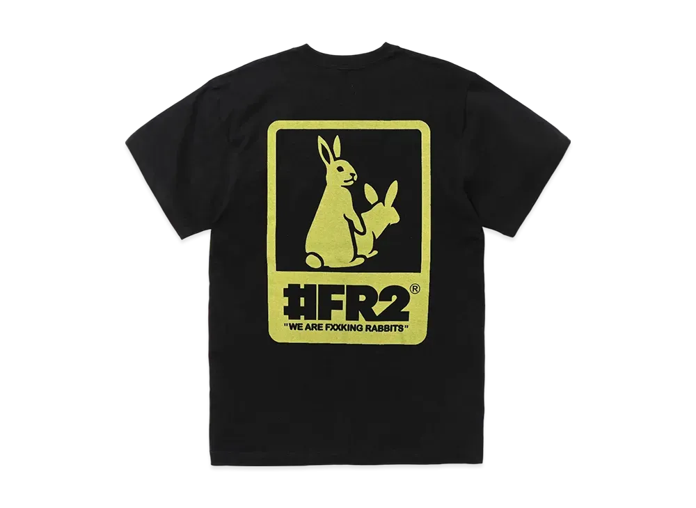 FR2 Fxxking Rabbits Board T-Shirt "Black"
