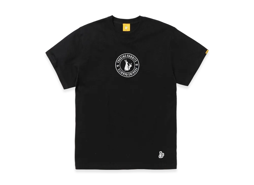 FR2 Embroidery Circle Logo T-shirt "Black"