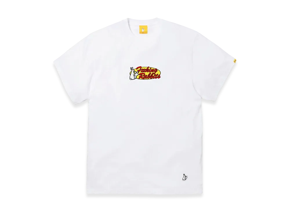 FR2 Embroidery Retro Logo T-shirt "White"