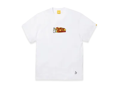 FR2 Embroidery Retro Logo T-shirt "White"