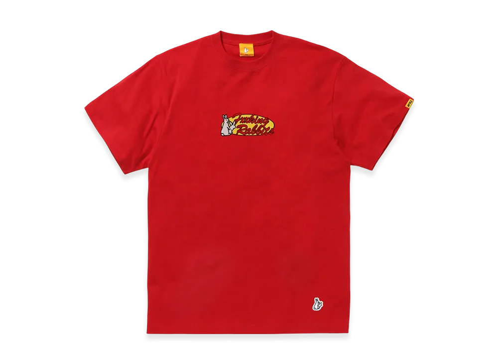 FR2 Embroidery Retro Logo T-shirt "Red"