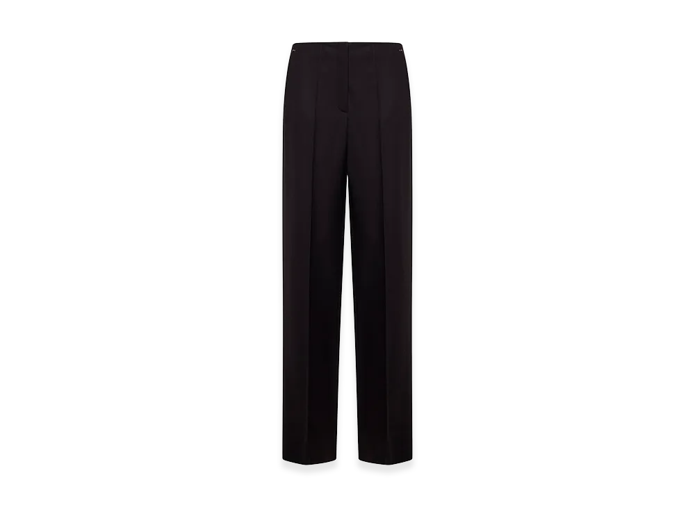 FENDI Women's Grain De Poudre Pants "Purple"