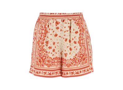 FENDI Women's Silk Shorts "Multicolor"