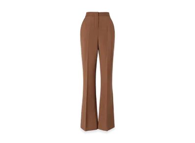 FENDI Women's Wool And Mohair Trousers "Brown"