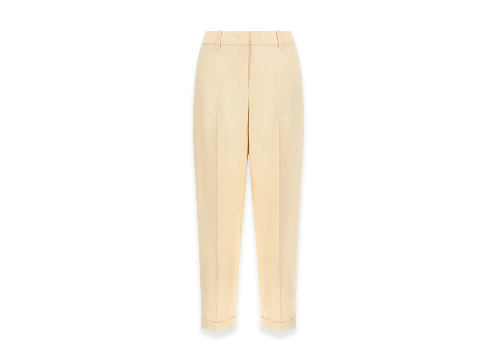 FENDI Women's Wool Silk Pant "Beige"