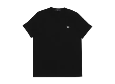 FRED PERRY Ringer T-Shirts "Black"