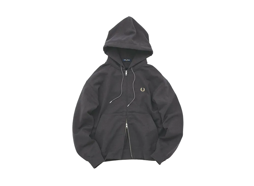 FRED PERRY x JOURNAL STANDARD Exclusive Hoodie Sweatshirt "Black"