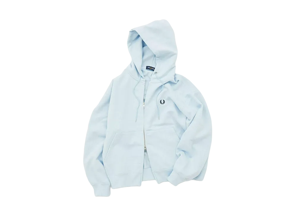 FRED PERRY x JOURNAL STANDARD Exclusive Hoodie Sweatshirt "Sax Blue"