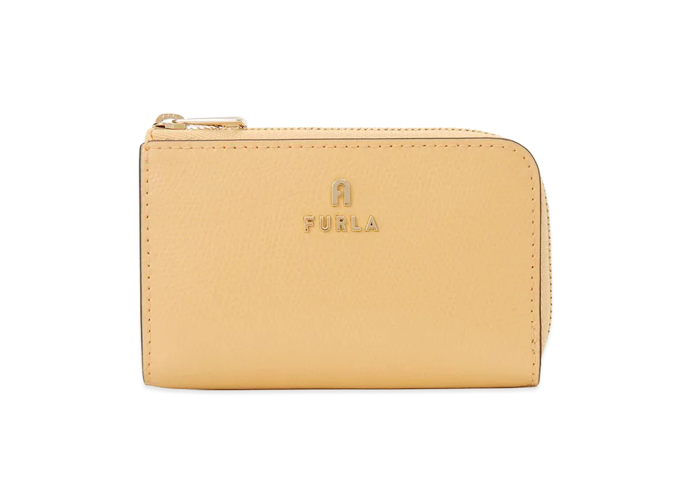 FURLA Key Case Coin Case "Yellow"