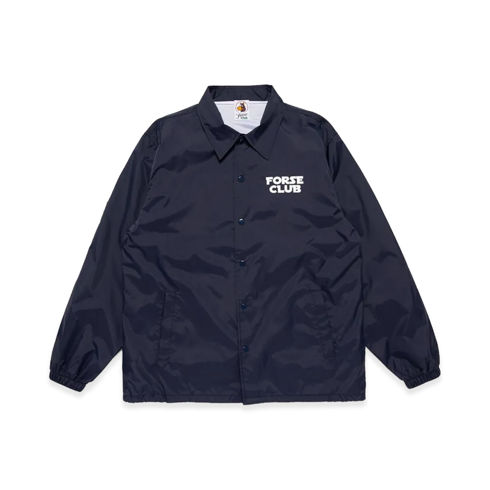 FORSE CLUB Coach Jacket "Navy"