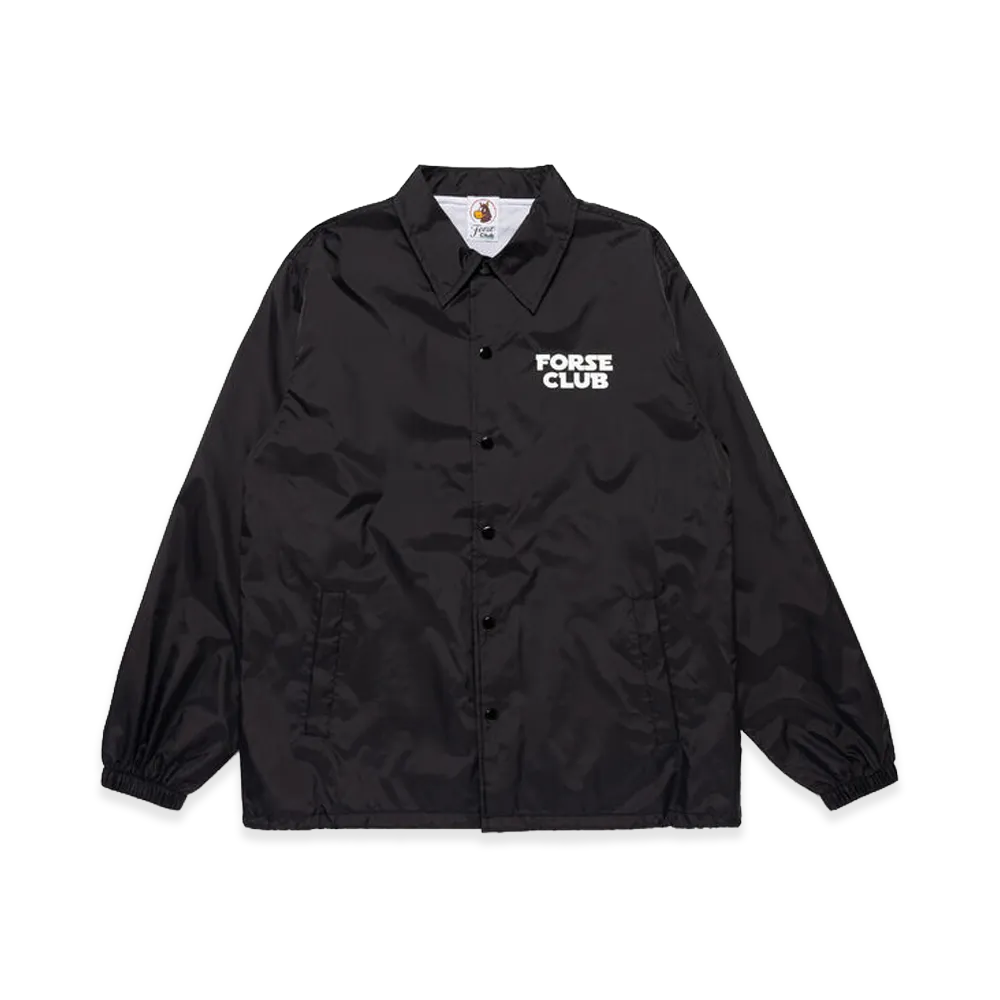 FORSE CLUB Coach Jacket "Black"