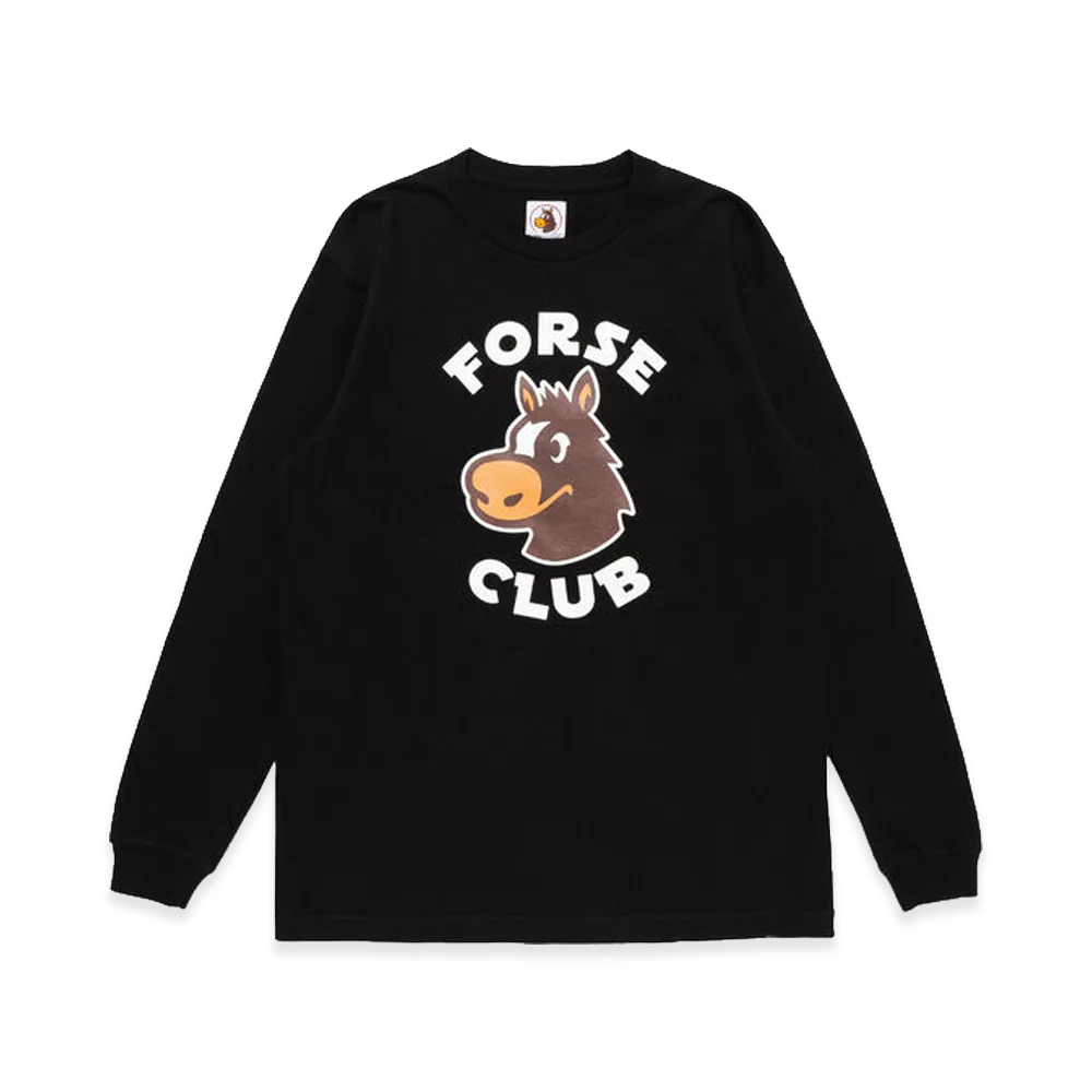 FORSE CLUB LS T-shirt "Black"