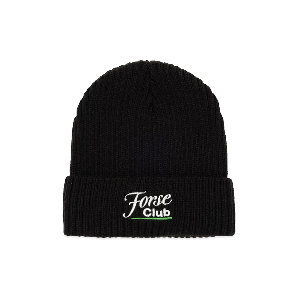 FORSE CLUB Signature Beanie "Black"