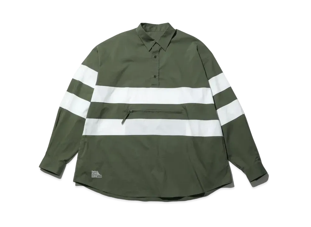 Freshservice Stretch Weather Deck Anorak Shirt "Khaki"