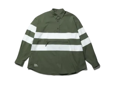 Freshservice Stretch Weather Deck Anorak Shirt "Khaki"