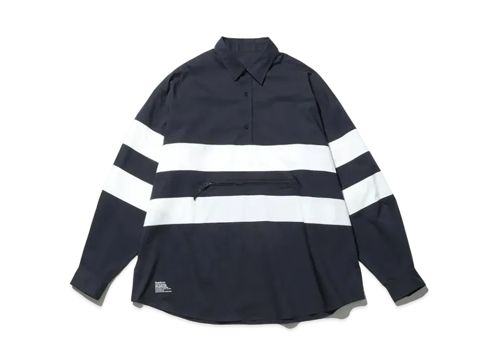 Freshservice Stretch Weather Deck Anorak Shirt "Navy"