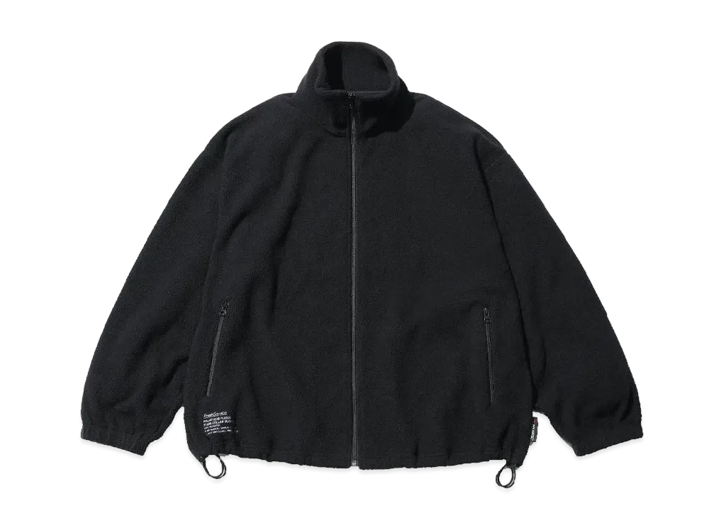 FreshService Polartec Fleece Stand Collar Blouson "Black"