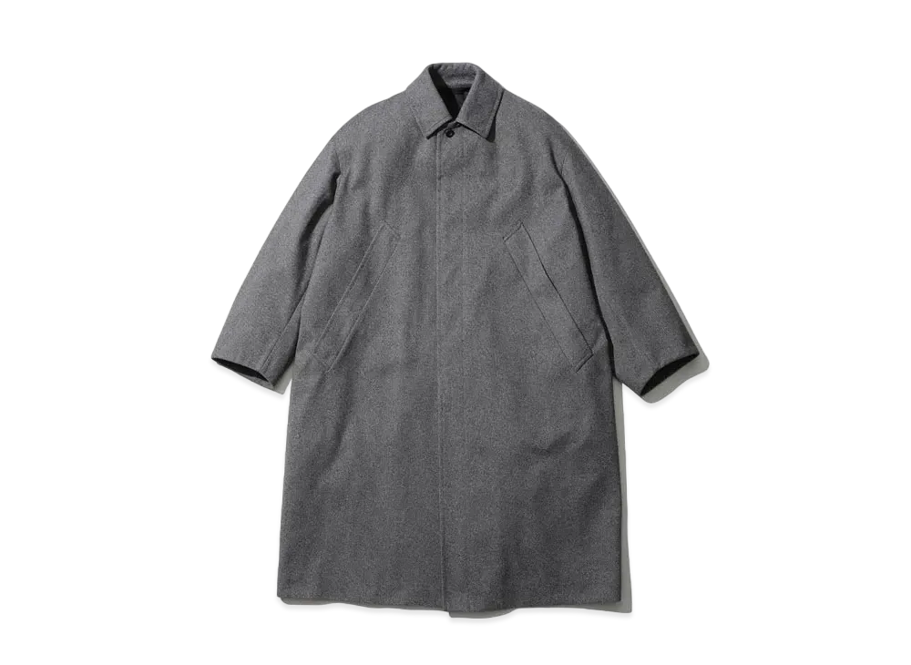 FreshService Tech Tweed Utility Pocket Over Coat "Black"