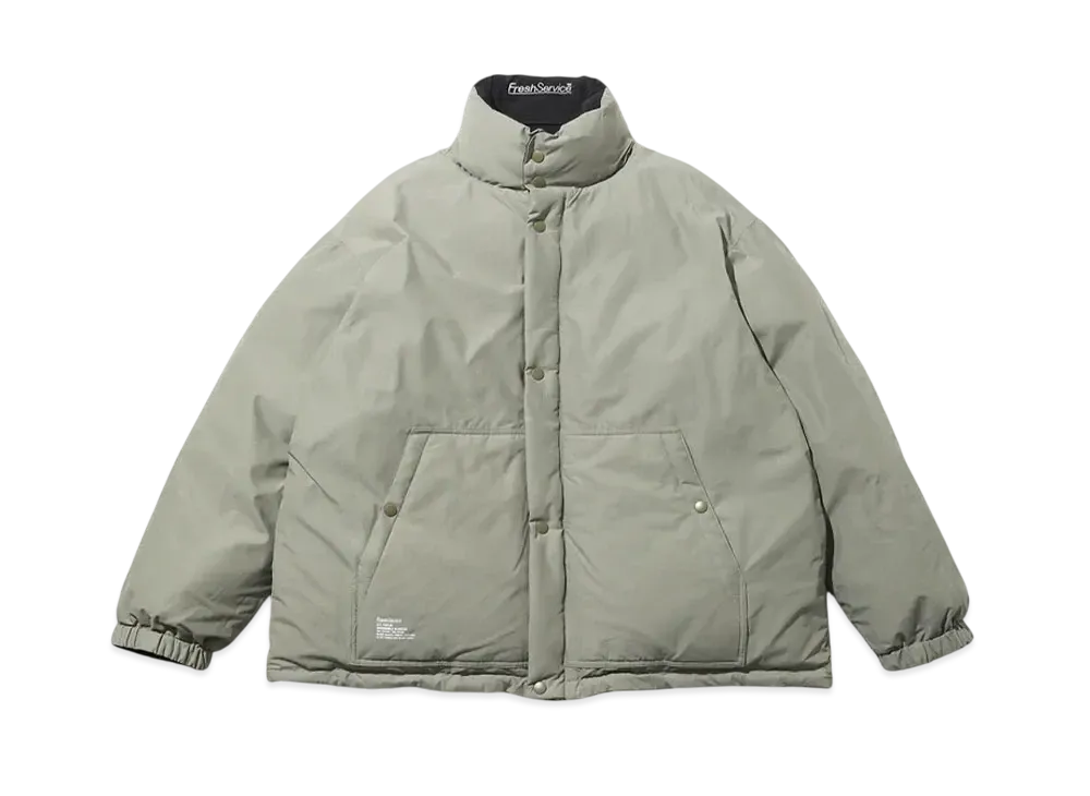 FreshService N/C Poplin Reversible Blouson "MidnightTan"