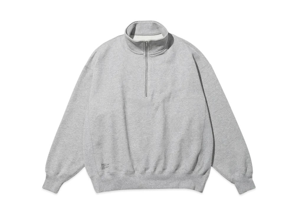 FreshService Heavy Oz Half Zip Pullover "H.Gray"