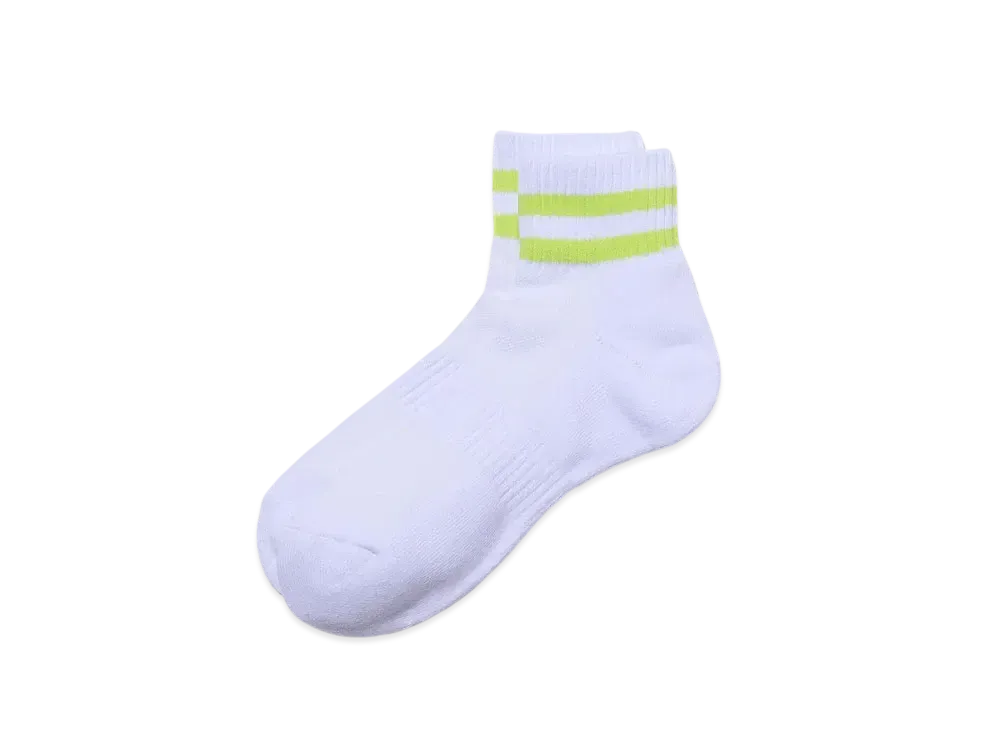 FreshService 2-Pack Line Short Socks "Yellow"