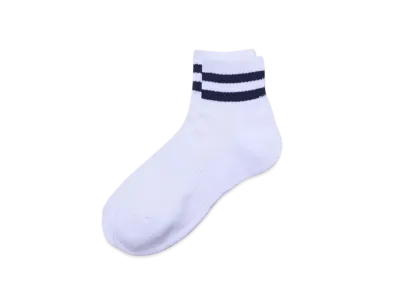 FreshService 2-Pack Line Short Socks "Navy"
