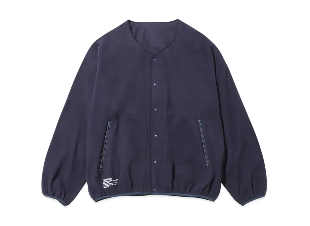 FreshService Synthetic Fleece Cardigan "Navy"
