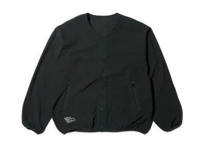 FreshService Synthetic Fleece Cardigan "Black"