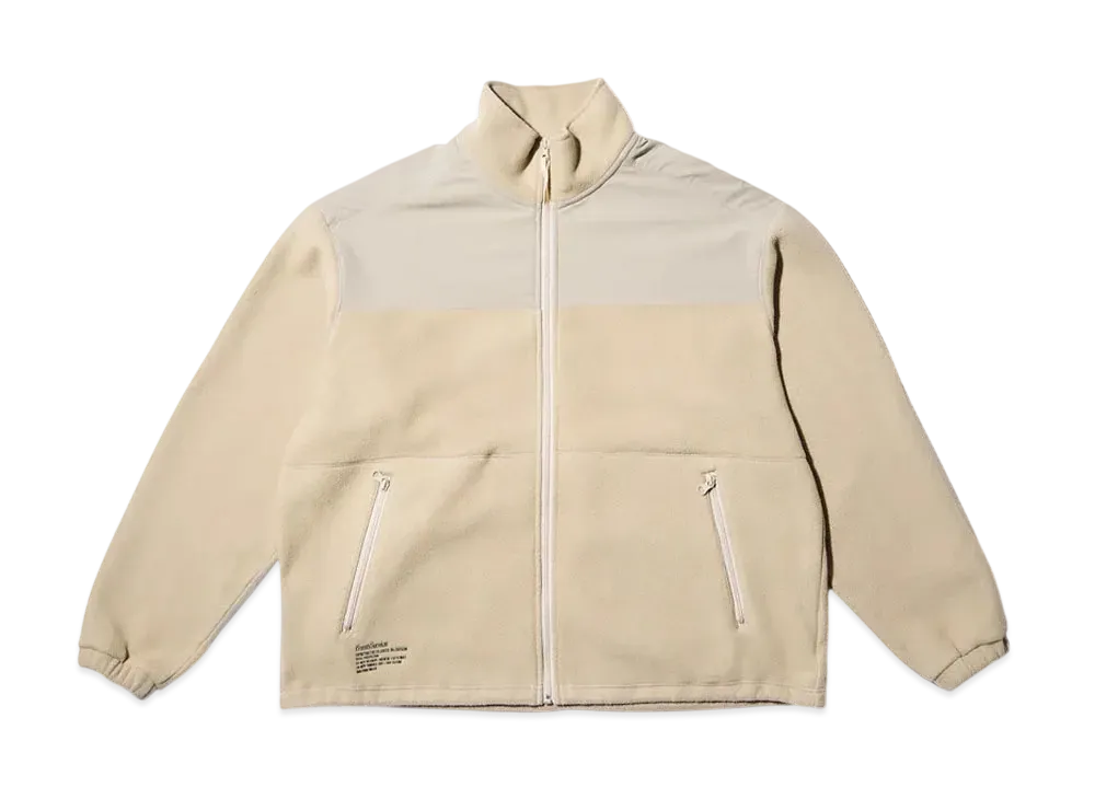 FreshService Synthetic Fleece Blouson "Beige"