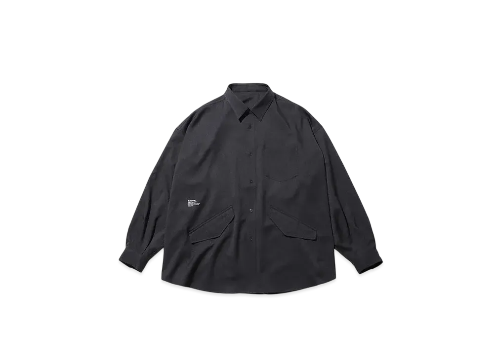 FreshService Wooly Twill Tech Shirt "Black"