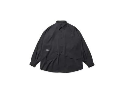 FreshService Wooly Twill Tech Shirt "Black"
