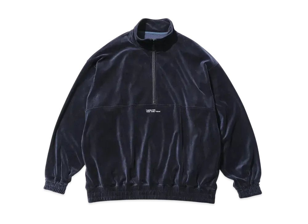 FreshService Velour Jersey Pullover "Navy"