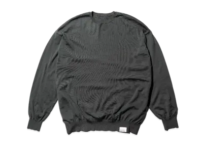 FreshService Tech High Gauge Crew Neck Knit "Gray"
