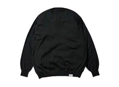 FreshService Tech High Gauge Crew Neck Knit "Black"