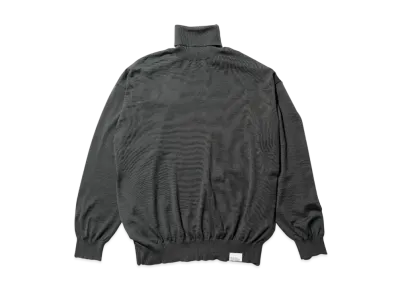 FreshService Tech High Gauge High Neck Knit "Green"
