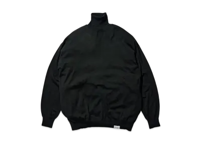 FreshService Tech High Gauge High Neck Knit "Black"