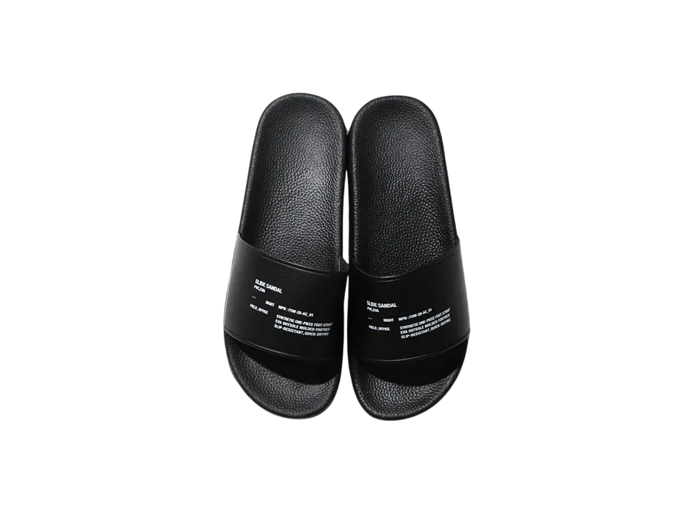 FreshService Slide Sandal "Black"