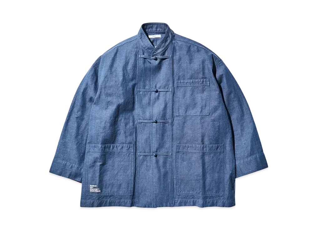 FreshService Loomer Fabric Cotton Linen Kung-Fu Coverall "Indigo"