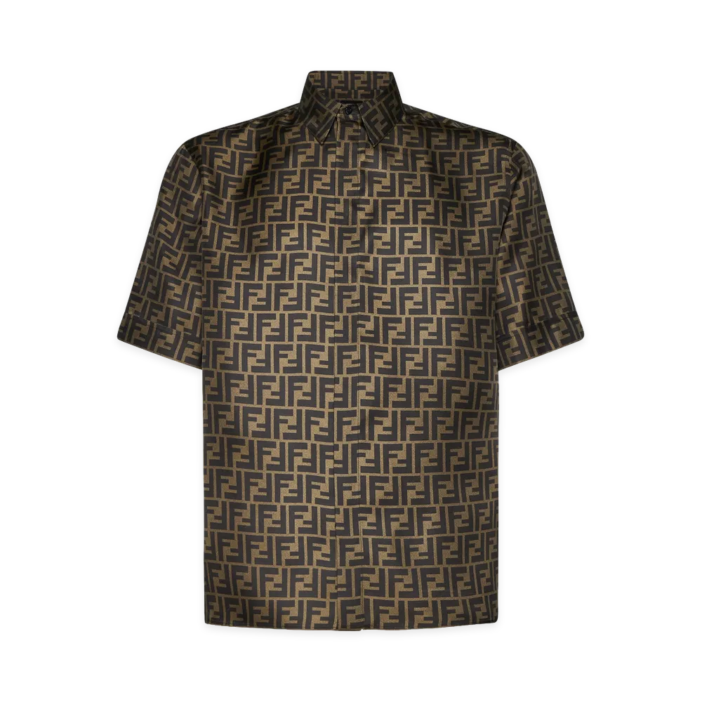 FENDI Shirts "Fango/Tabacco"