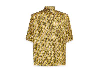 FENDI Silk Short Sleeve Shirt "Multicolor"