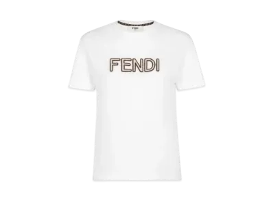 FENDI T-Shirt Cotton "White"